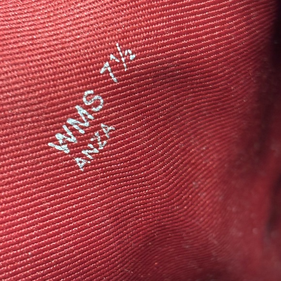 Dolce Vita Anza Red Pointed-Toe Leather Boots - Picture 7 of 12